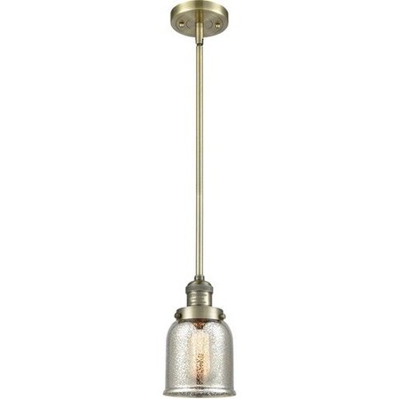 Innovations Lighting 1 Light Small Bell 5 Inch Mini Pendant, 698520 201S-AB-G58